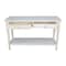 International Concepts Rectangle Spencer Console Server Table Standard Length, 48 W, 17 L, 30 in H, Wood, Unfinished OT-8S - alternate 9